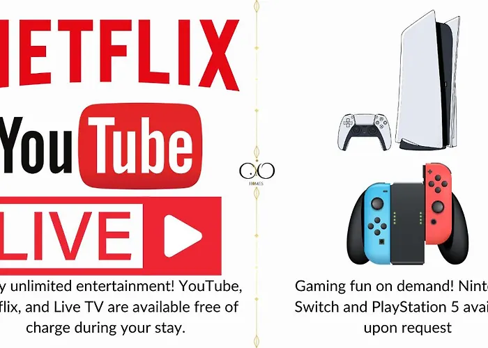 Large Maisonette I 90 M2 I For Groups & Families I 9 Guests I 3 *